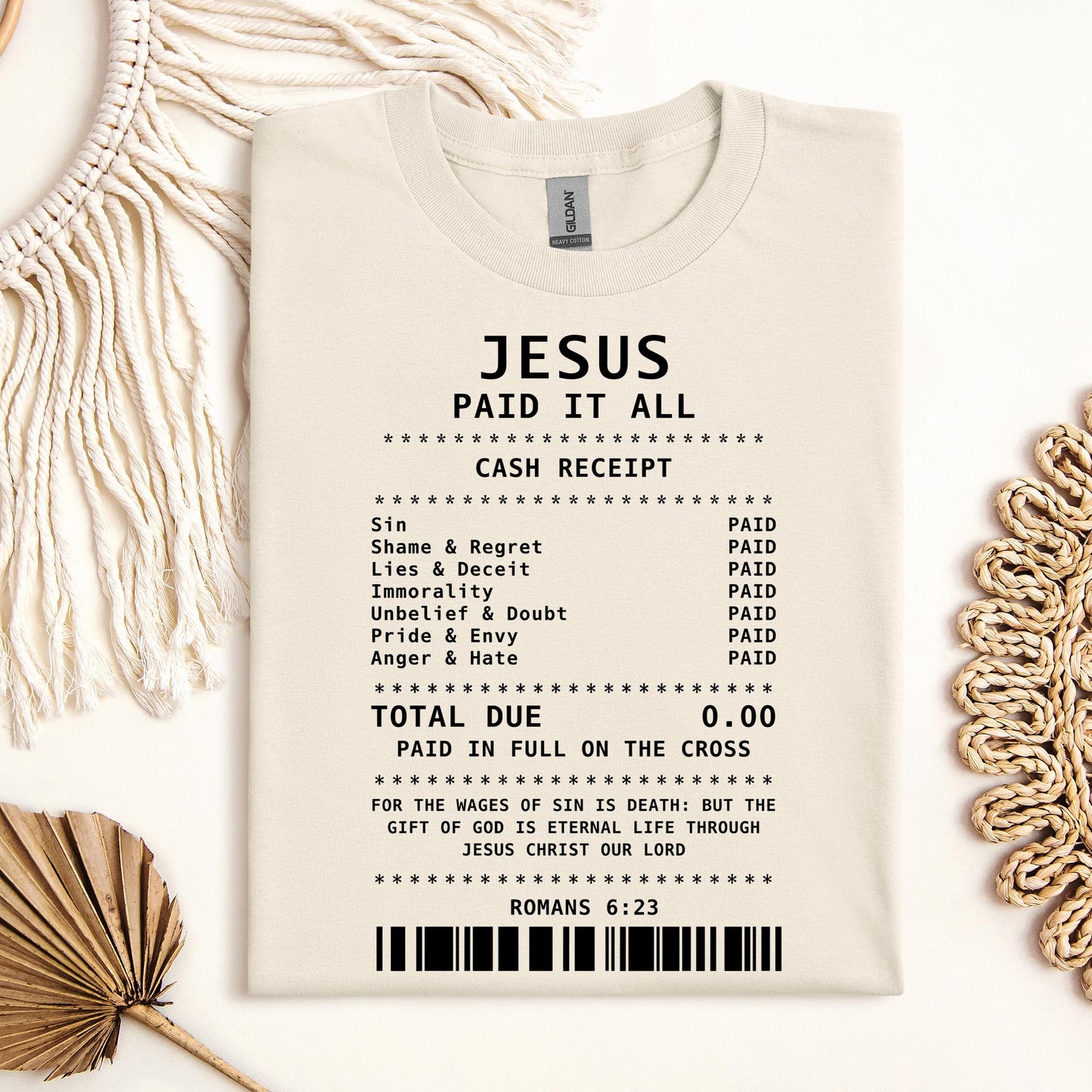 Jesus Paid It All Romans 6.23 02