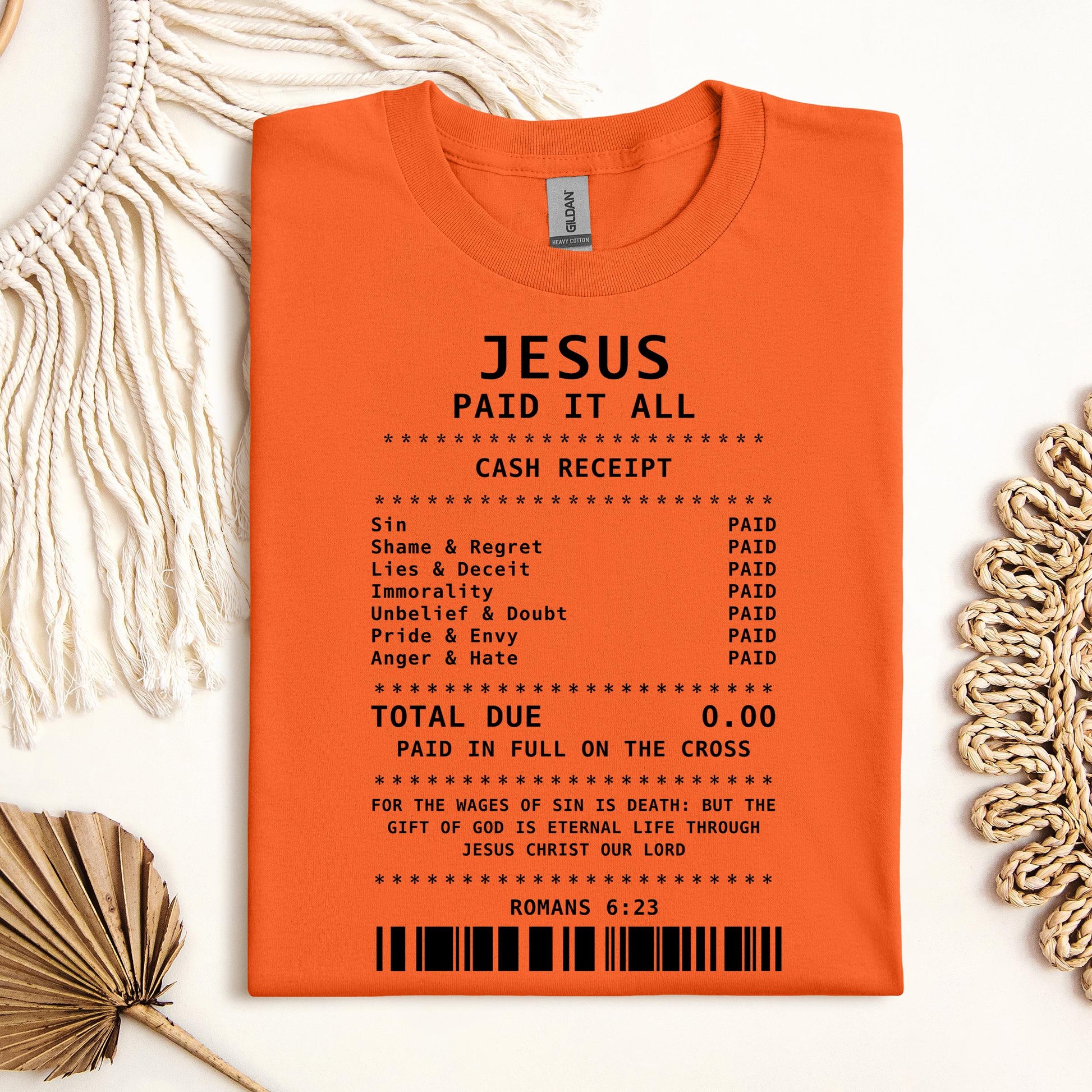 Jesus Paid It All Romans 6.23 02