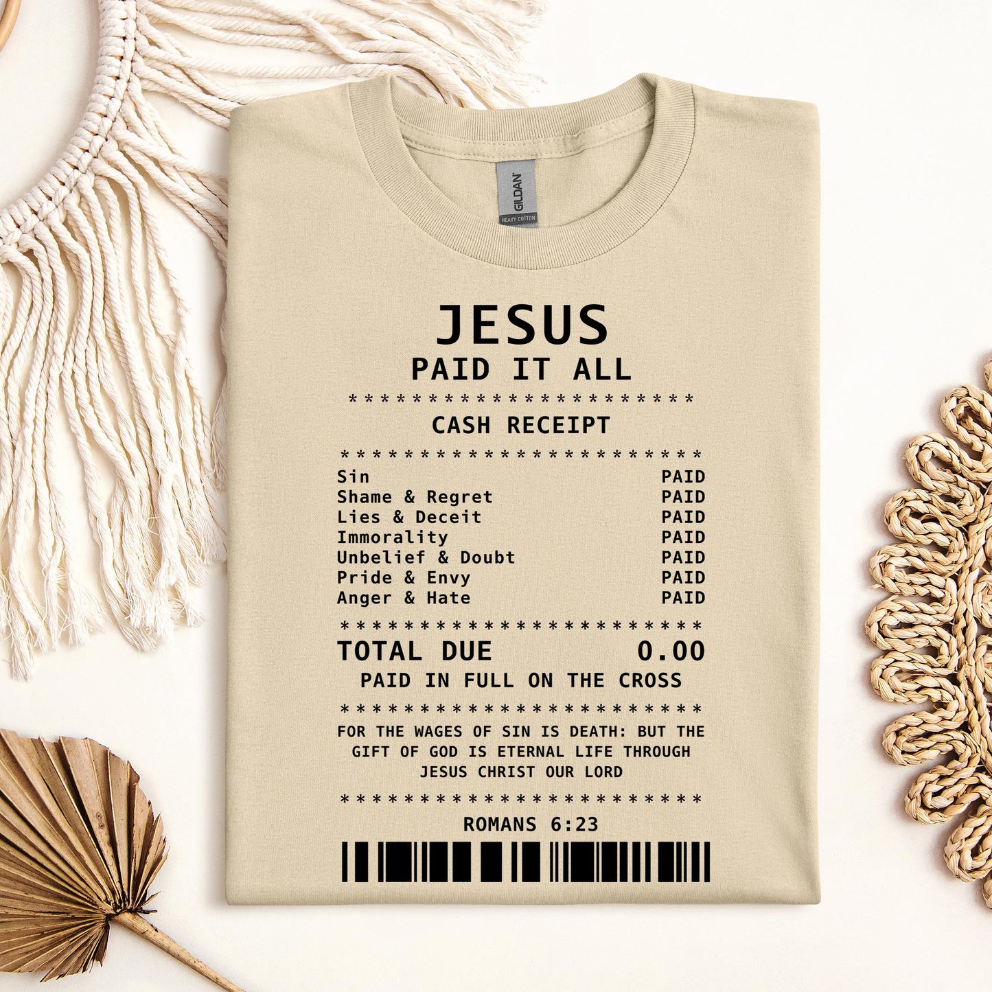 Jesus Paid It All Romans 6.23 02