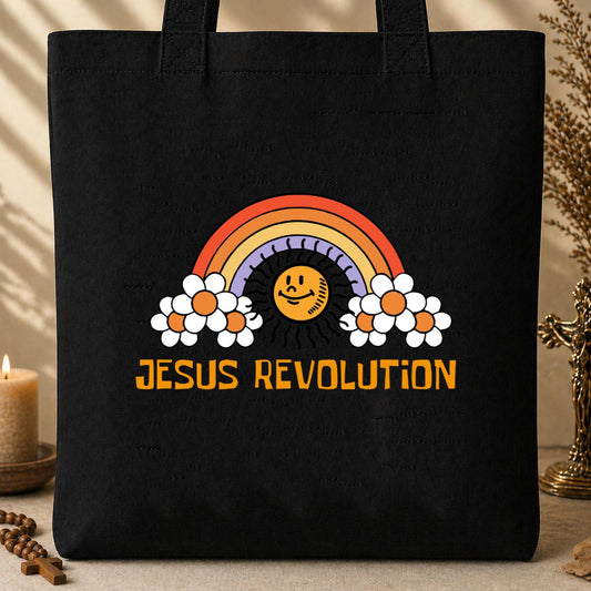 Jesus Revolution 01 Tote Bag