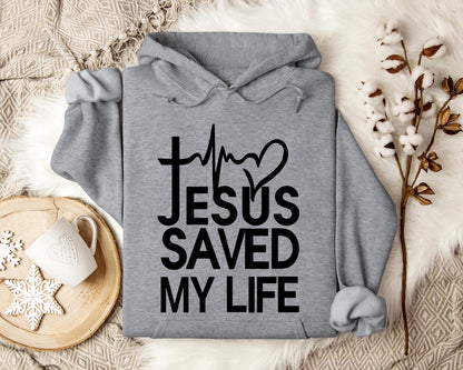 Jesus Saved My Life Heart
