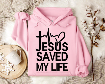 Jesus Saved My Life Heart