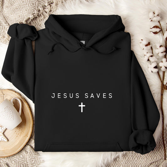 Jesus Saves Cross 01 Hoodie