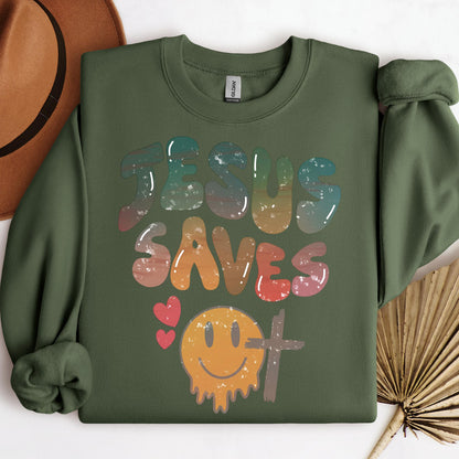 Jesus Saves Cross 03