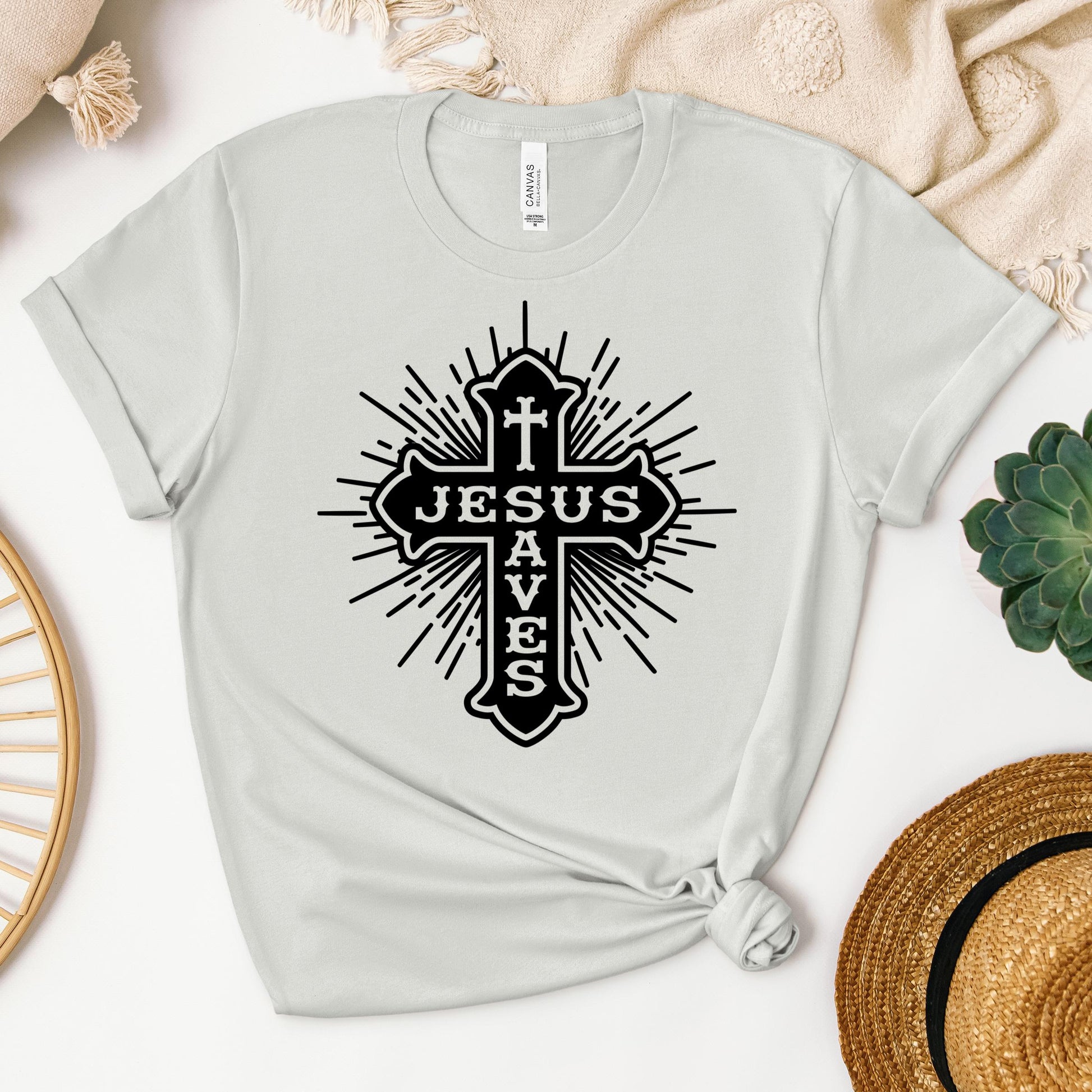 Jesus Saves Cross 05