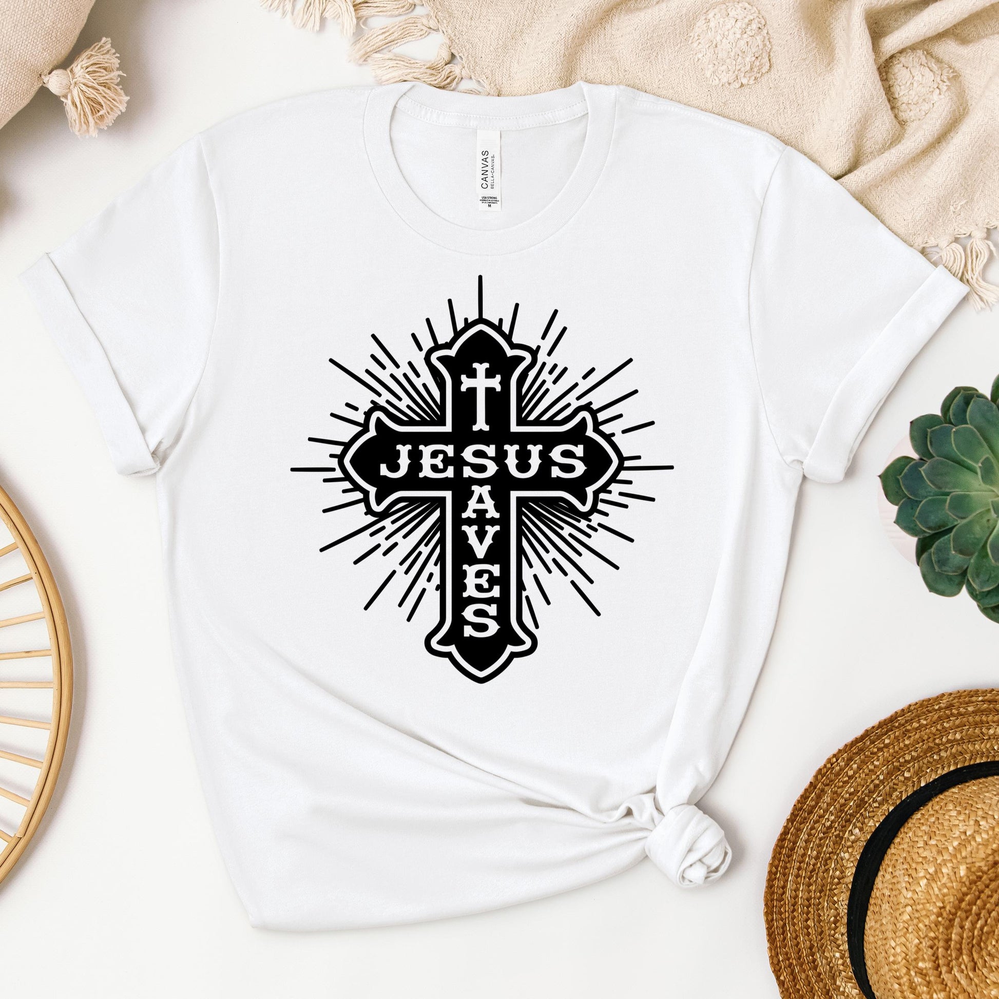 Jesus Saves Cross 05
