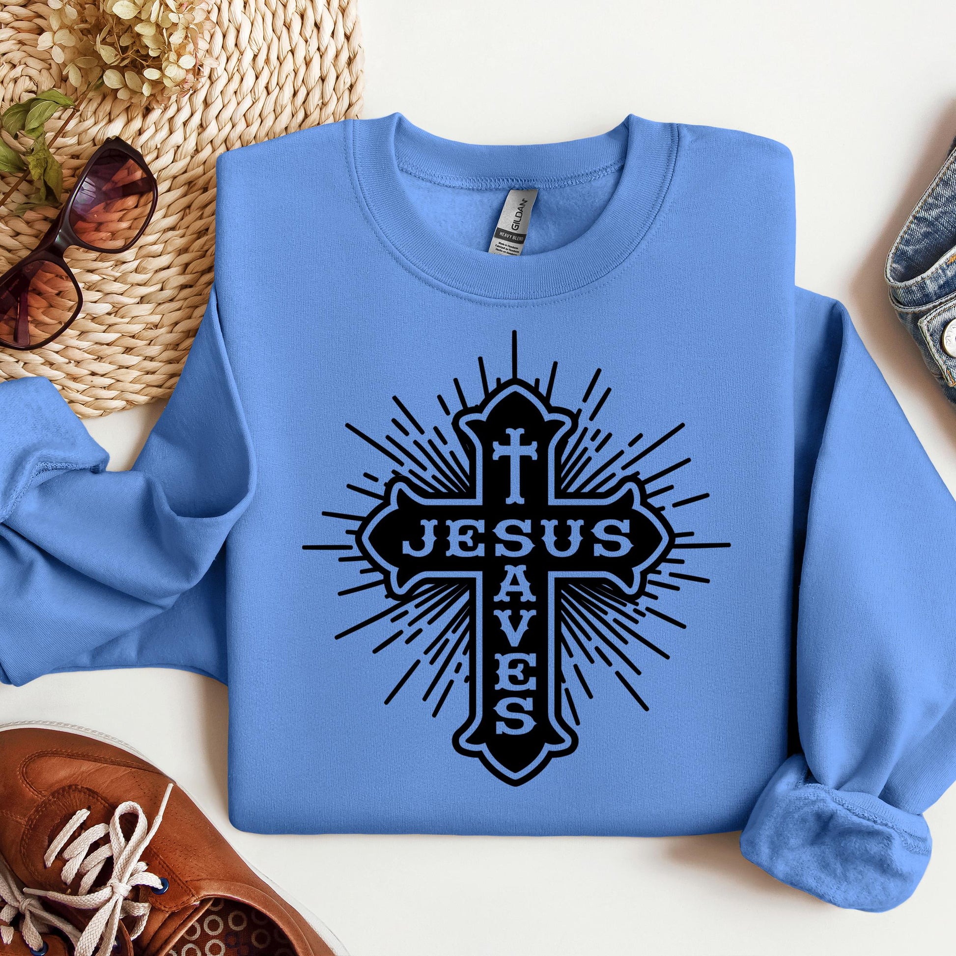 Jesus Saves Cross 05