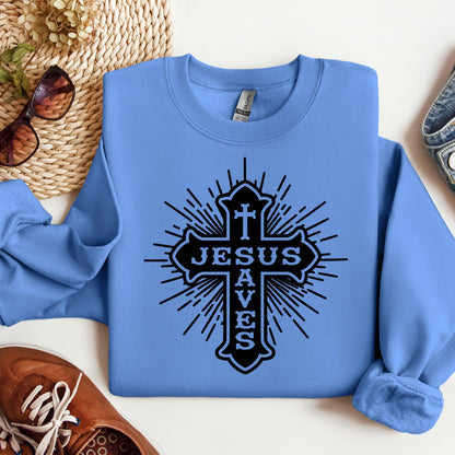 Jesus Saves Cross 05