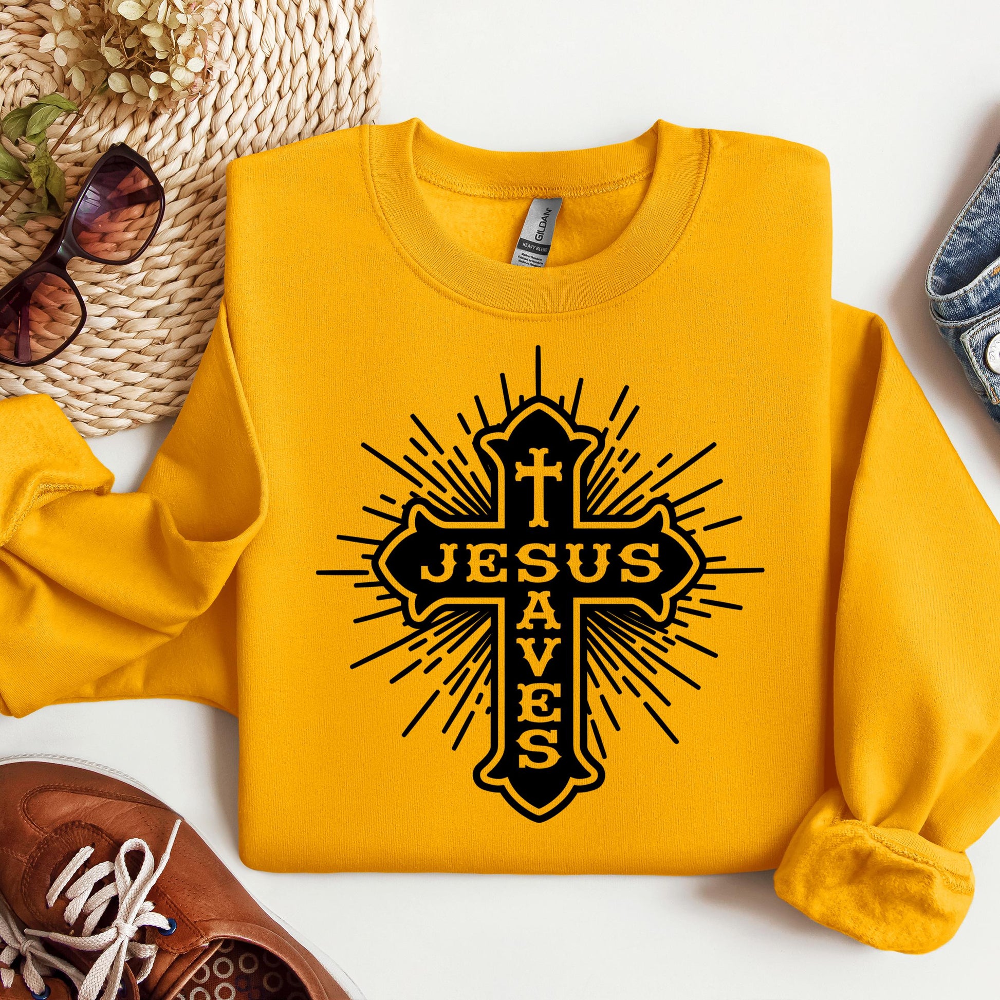 Jesus Saves Cross 05