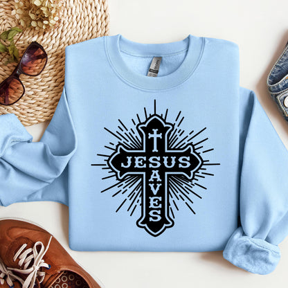 Jesus Saves Cross 05