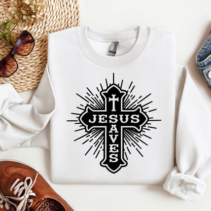 Jesus Saves Cross 05