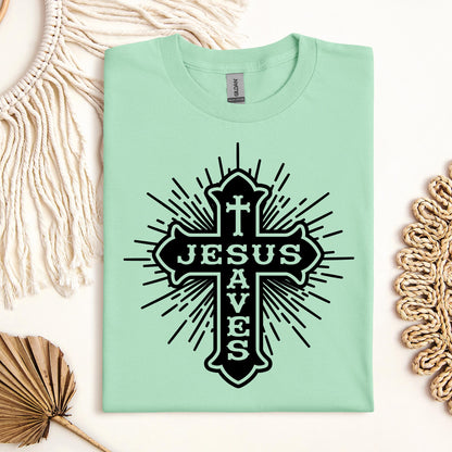 Jesus Saves Cross 05