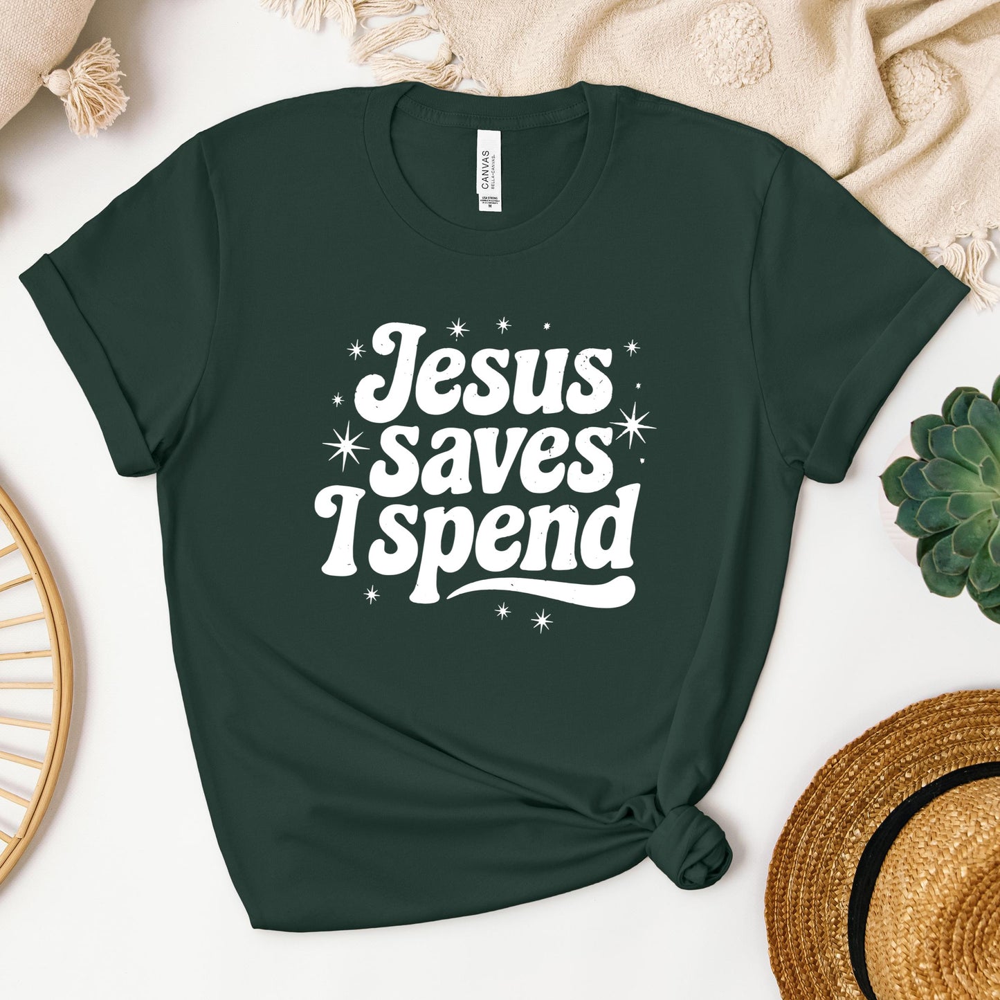 Jesus Saves I Spend