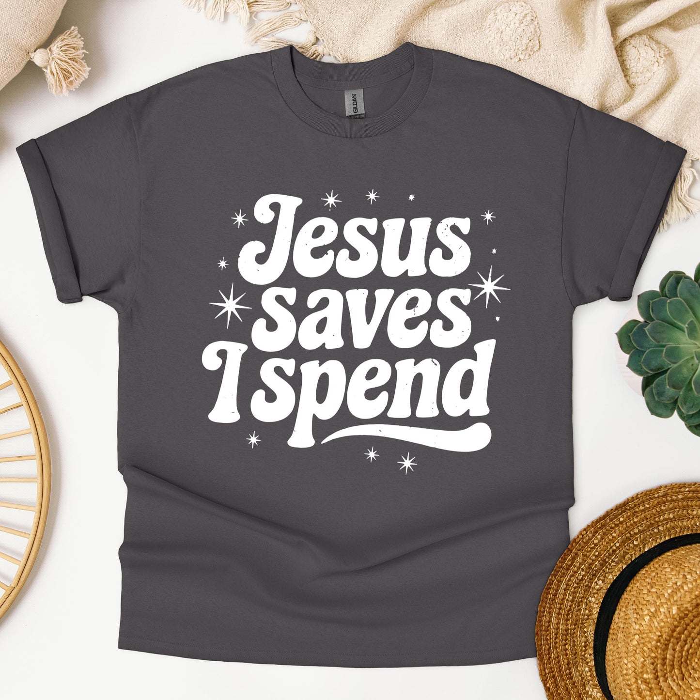 Jesus Saves I Spend