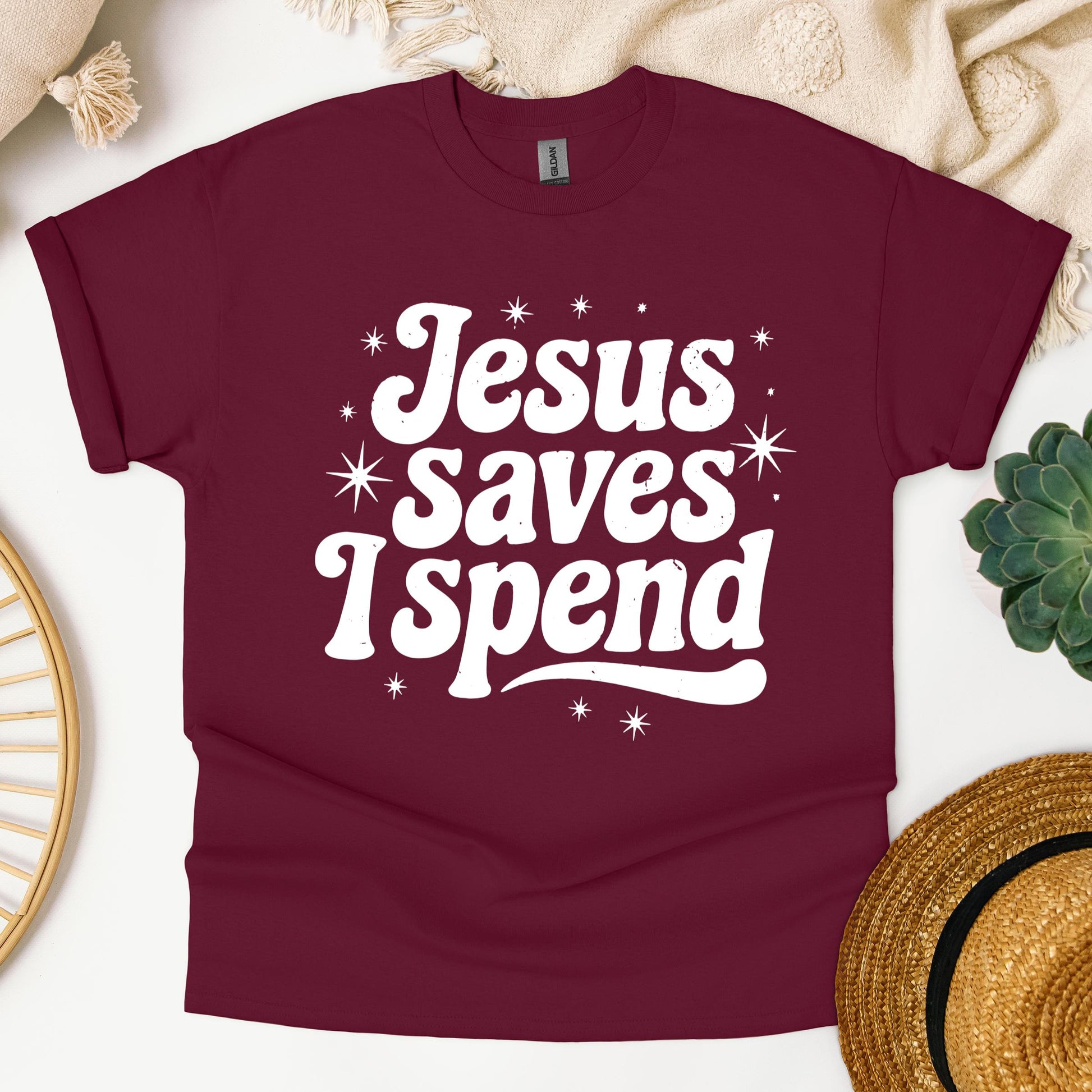 Jesus Saves I Spend