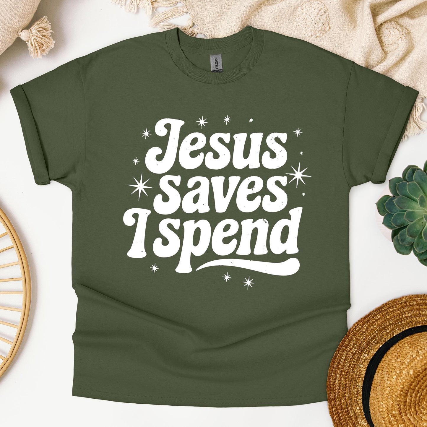 Jesus Saves I Spend
