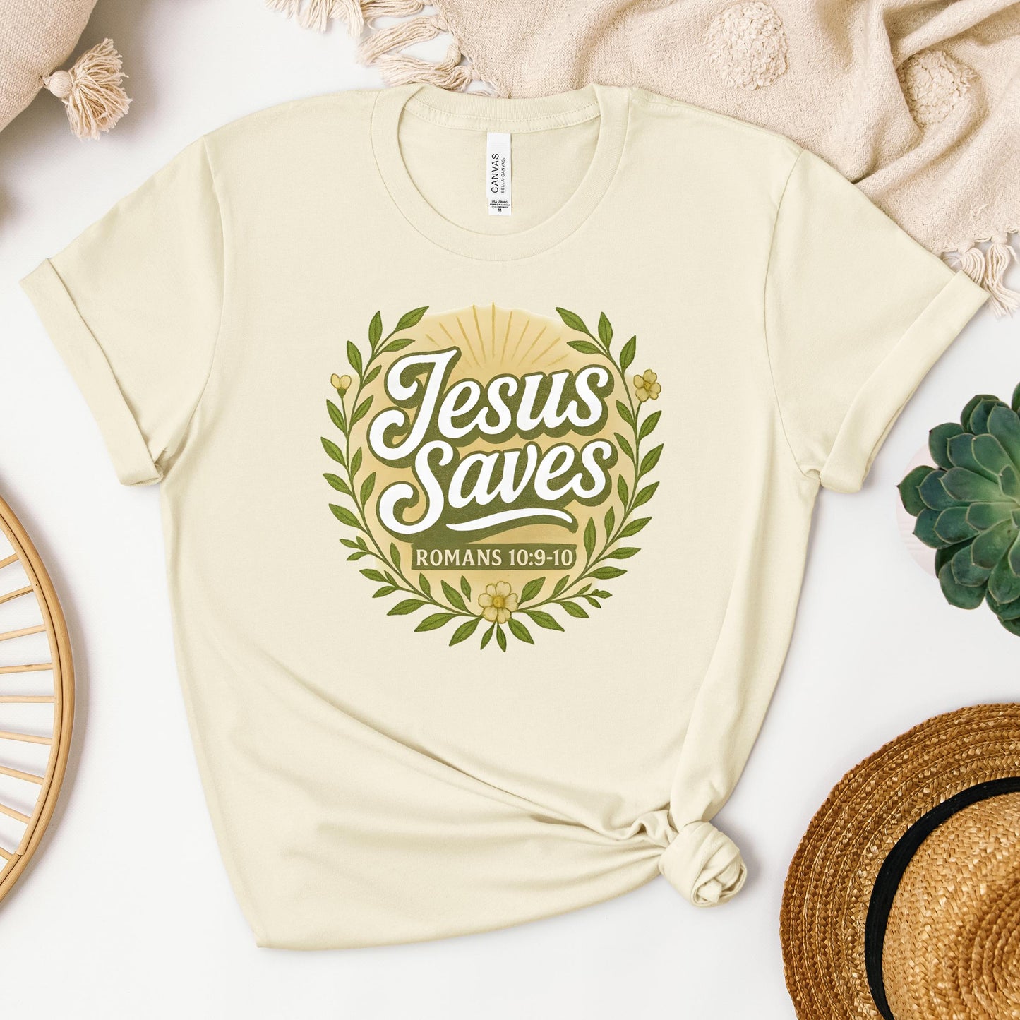 Jesus Saves Romans 10.9-10