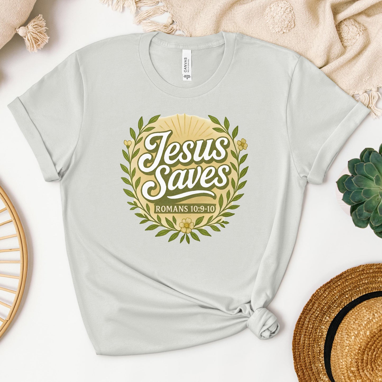 Jesus Saves Romans 10.9-10
