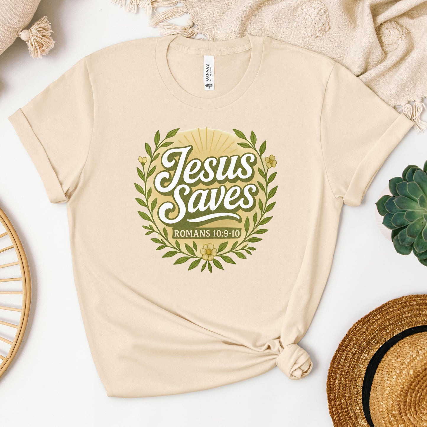 Jesus Saves Romans 10.9-10