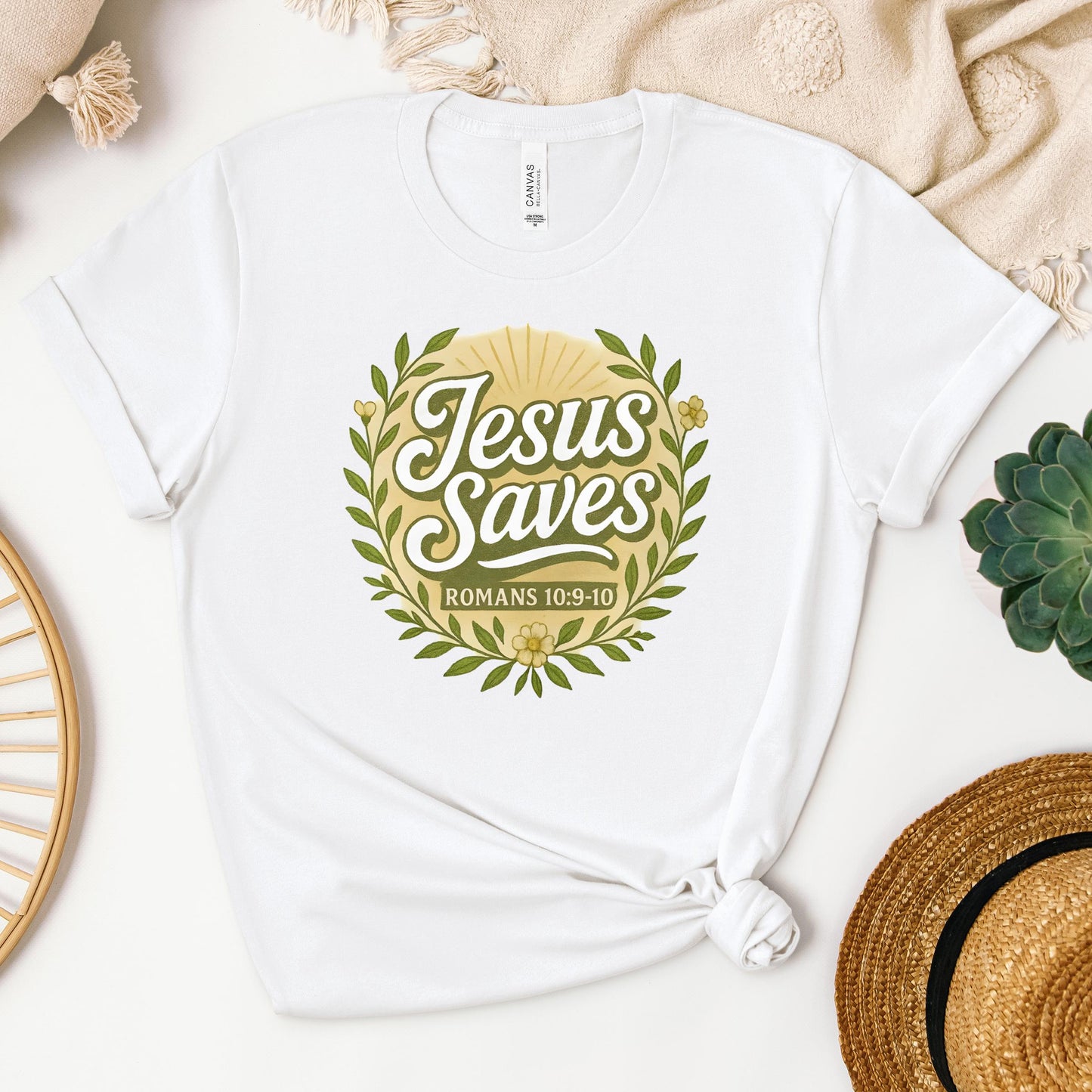 Jesus Saves Romans 10.9-10