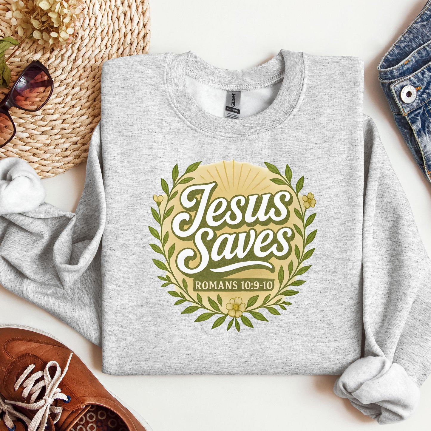 Jesus Saves Romans 10.9-10