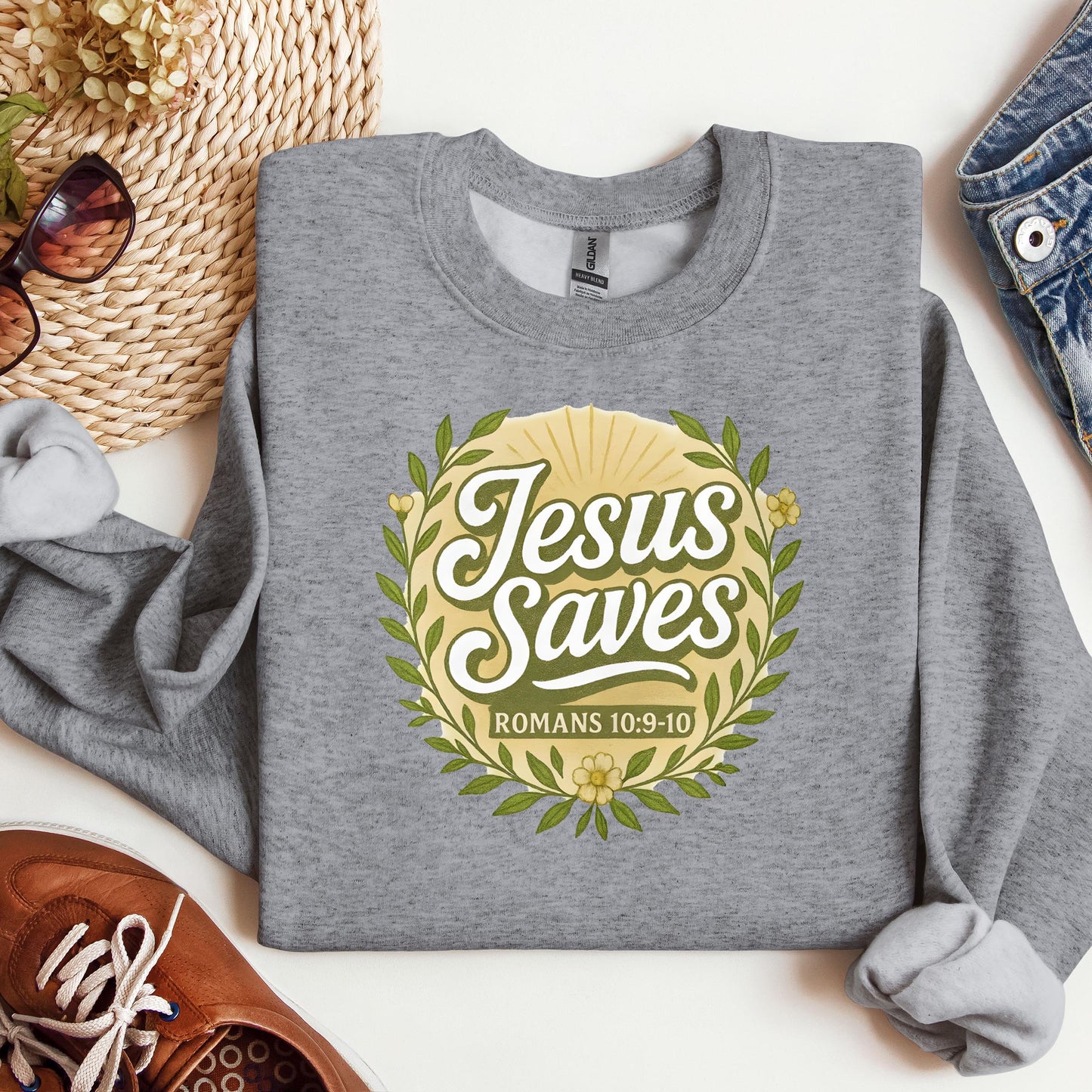 Jesus Saves Romans 10.9-10