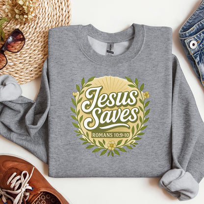 Jesus Saves Romans 10.9-10