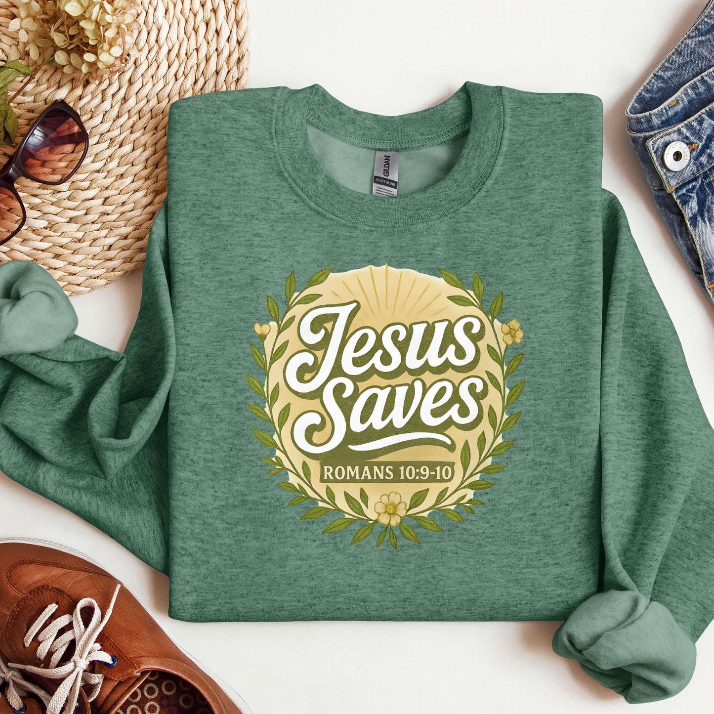 Jesus Saves Romans 10.9-10