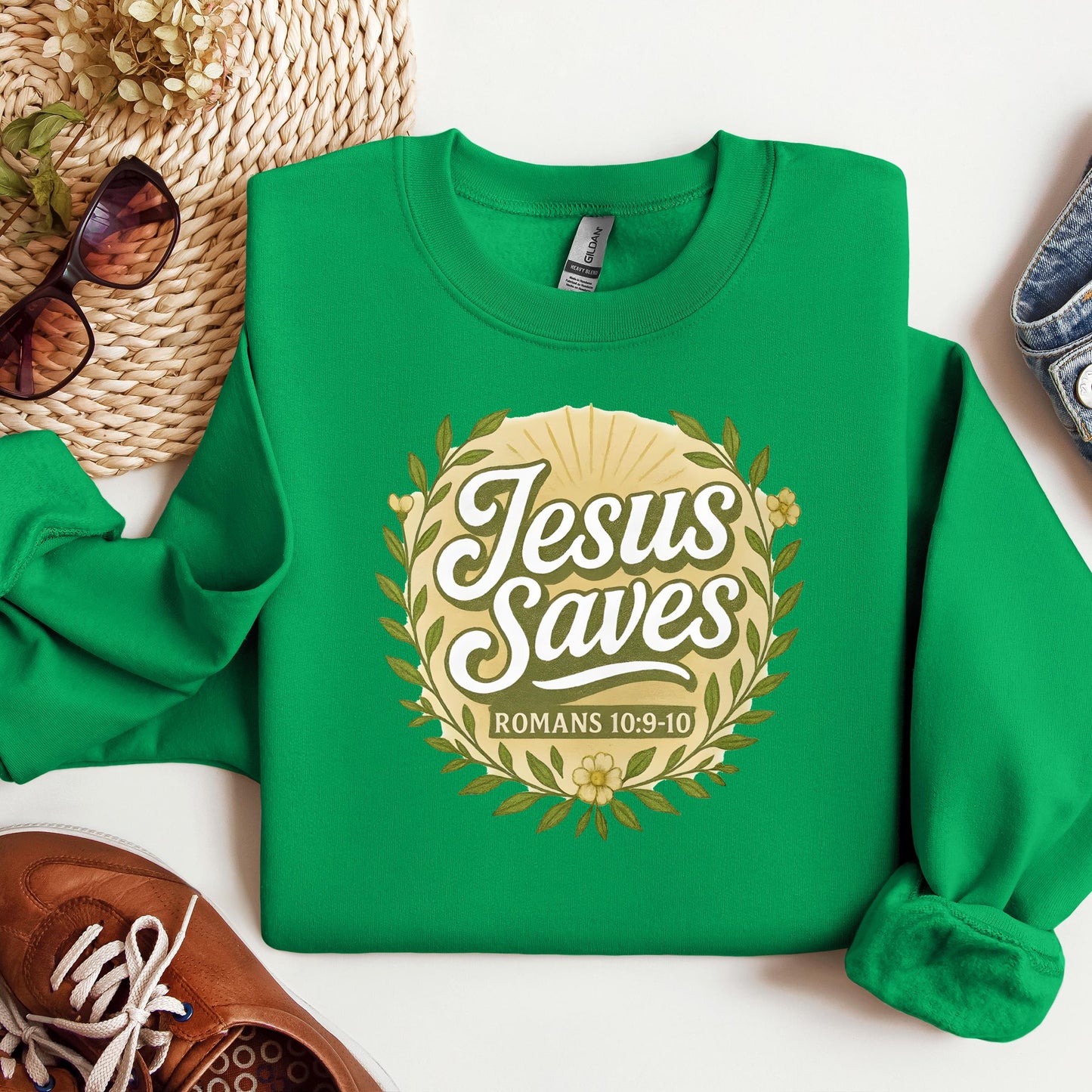 Jesus Saves Romans 10.9-10