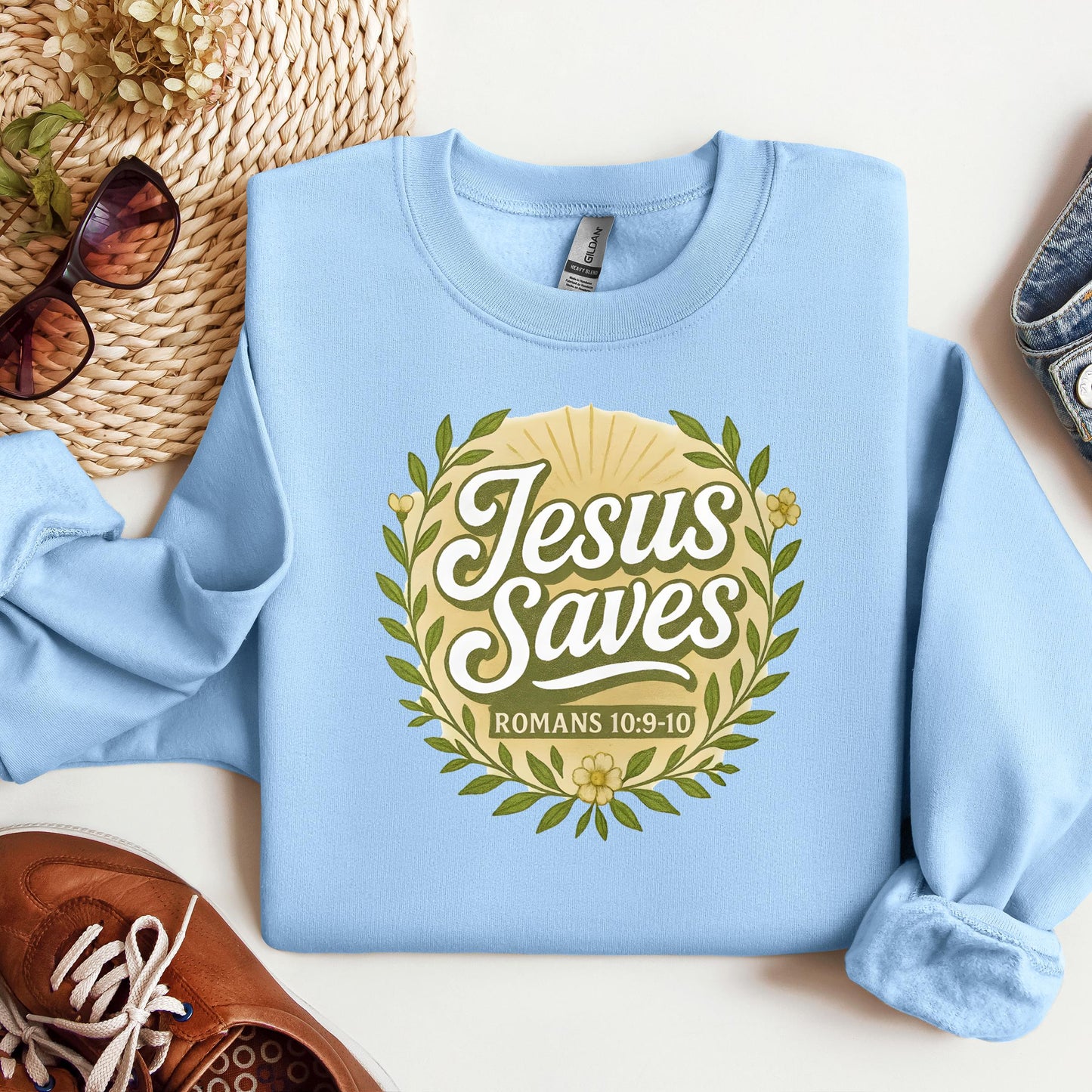Jesus Saves Romans 10.9-10