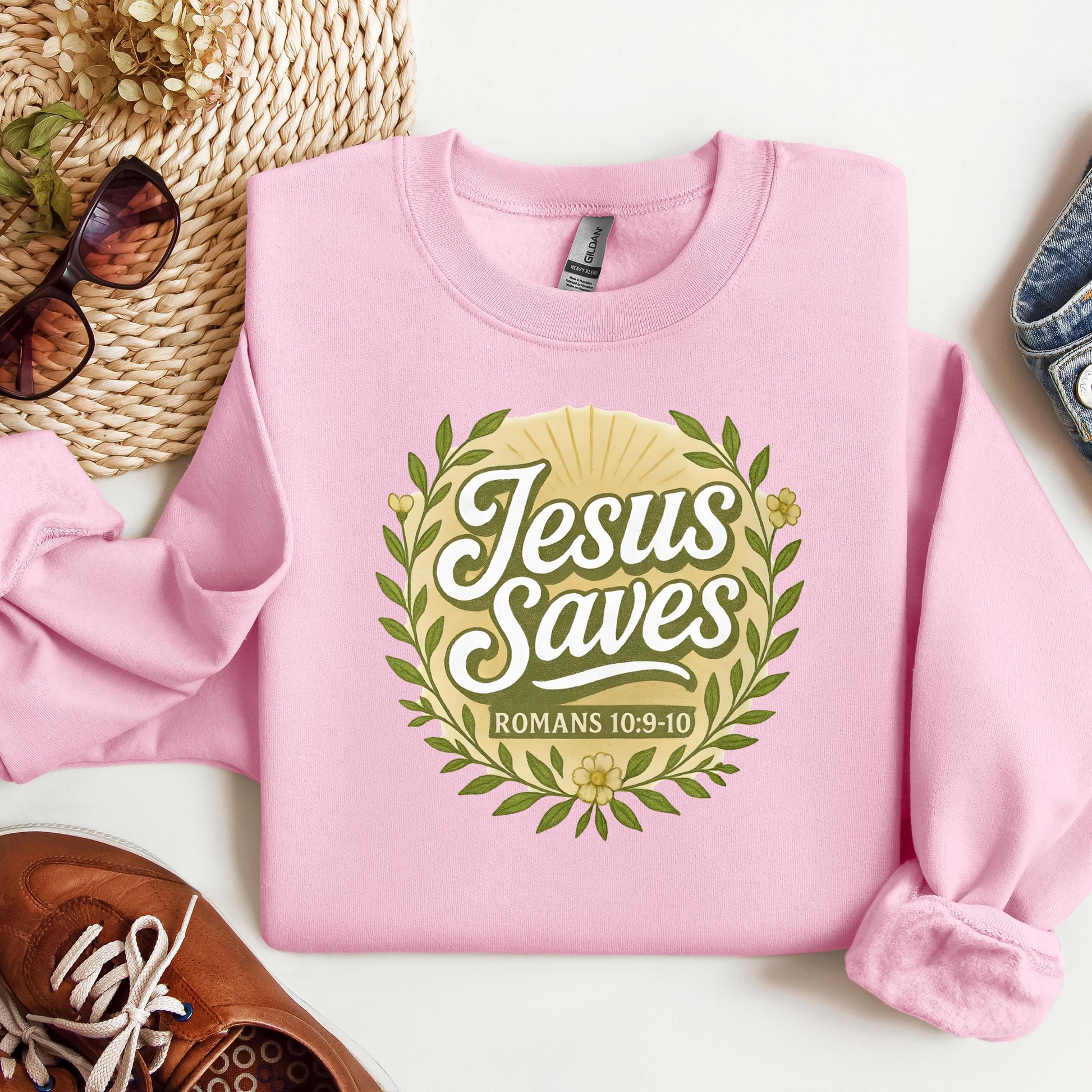 Jesus Saves Romans 10.9-10
