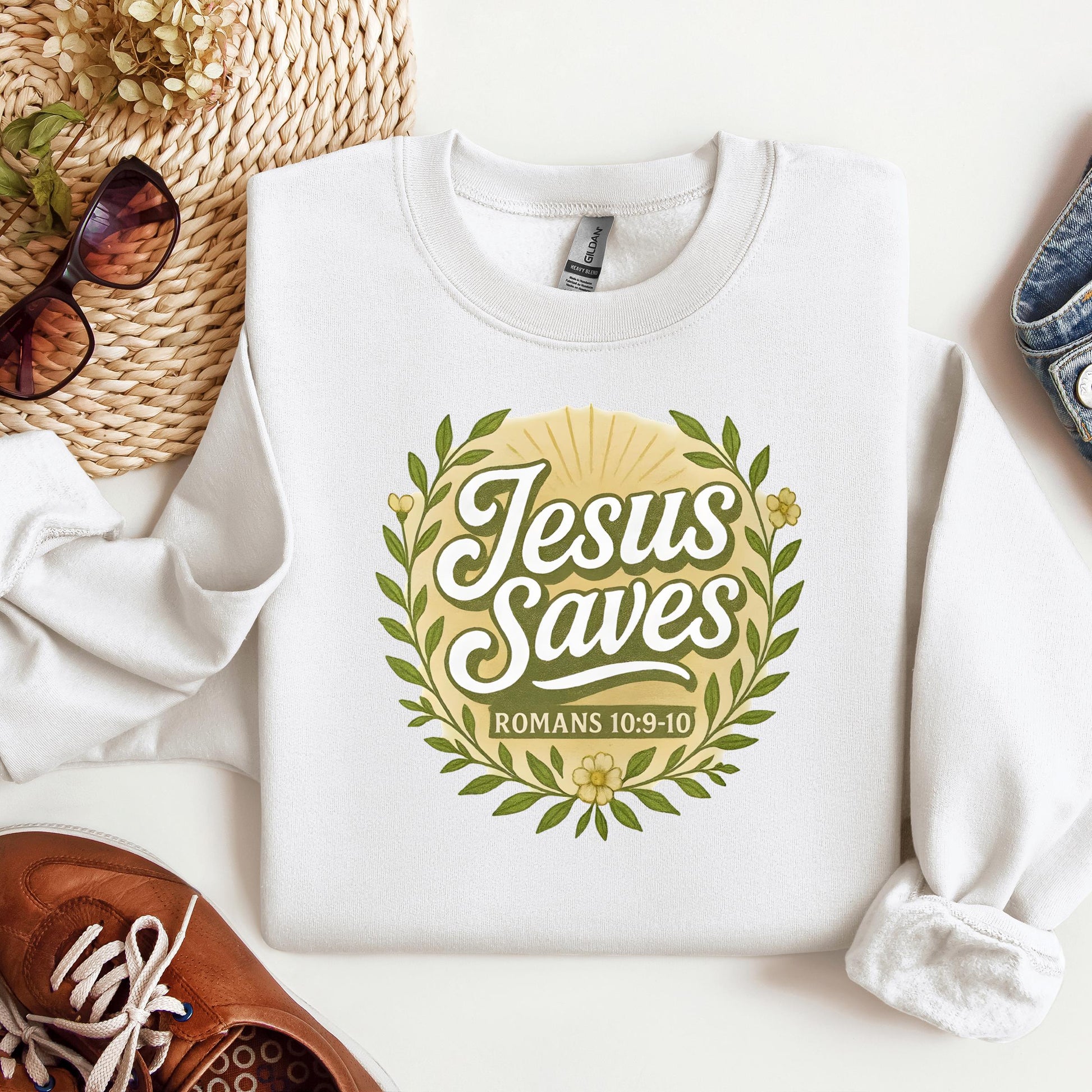 Jesus Saves Romans 10.9-10