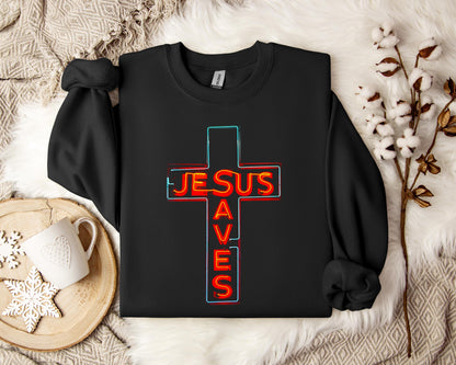 Jesus Saves Sweatshirt