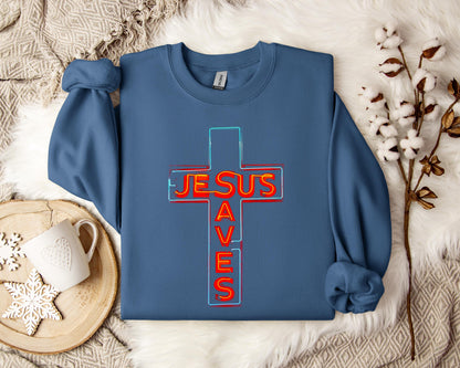 Jesus Saves Sweatshirt