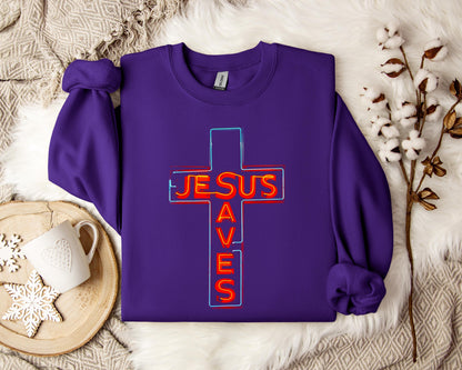 Jesus Saves Sweatshirt