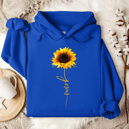 Jesus Sunflower Hoodie