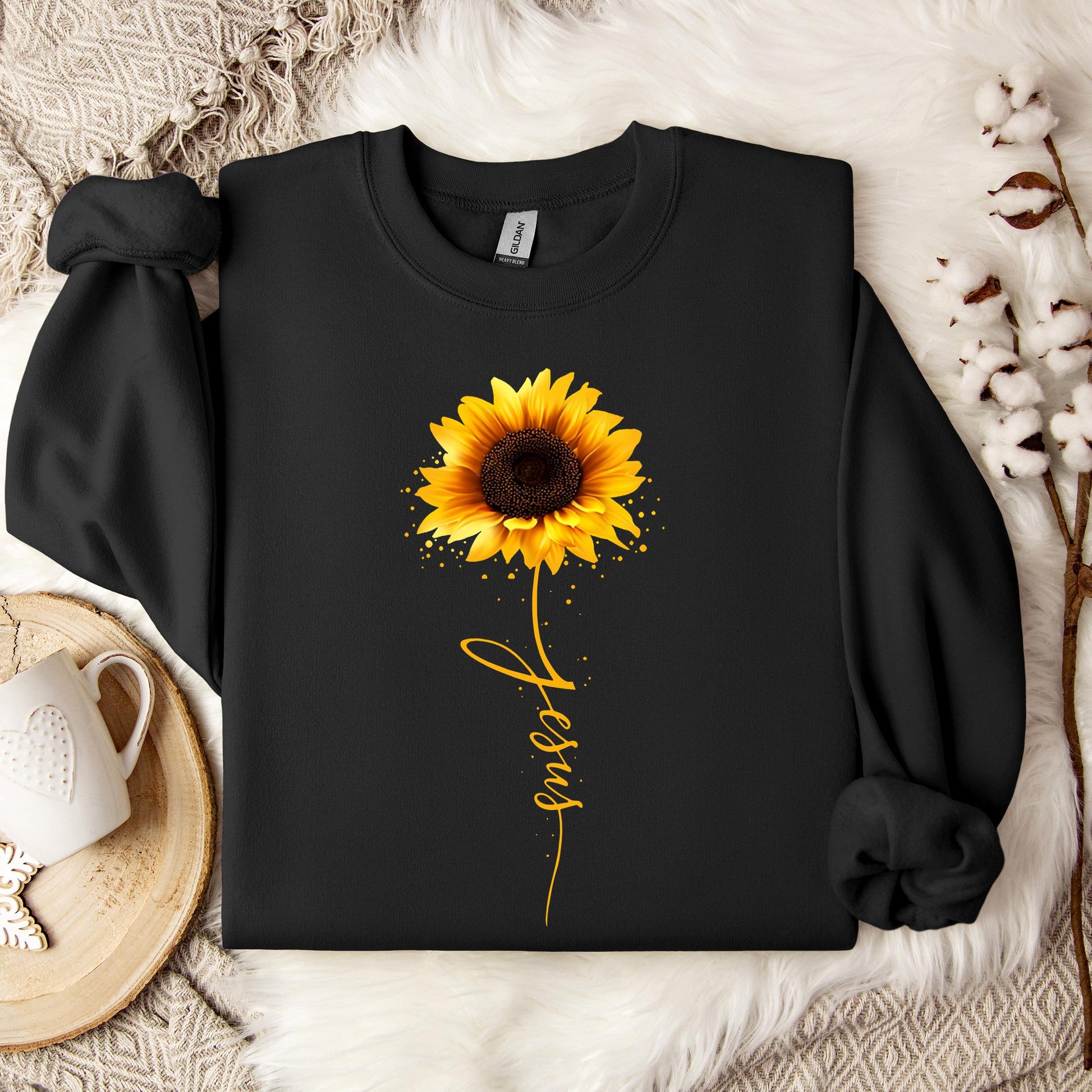 Jesus Sunflower Sweatshirt