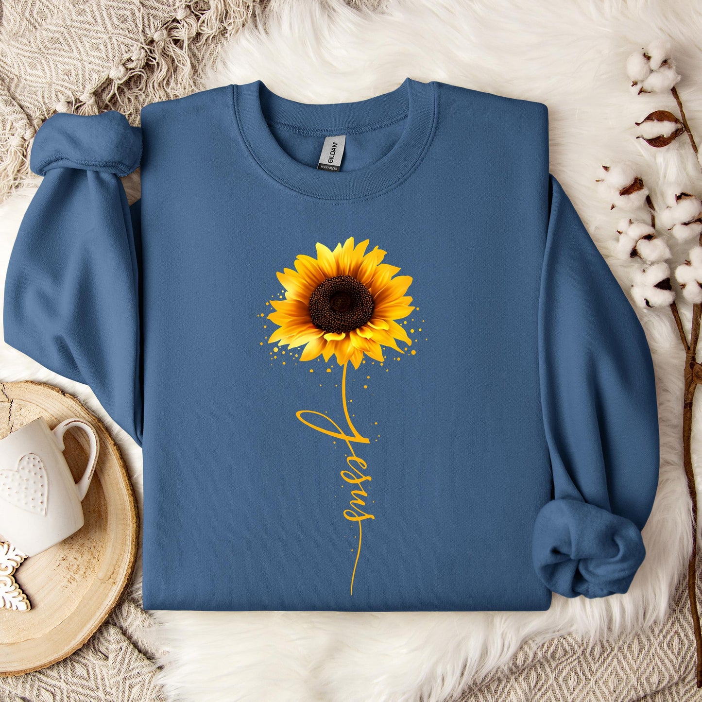 Jesus Sunflower Sweatshirt