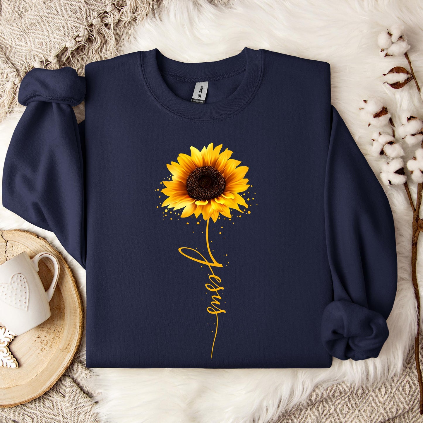 Jesus Sunflower Sweatshirt