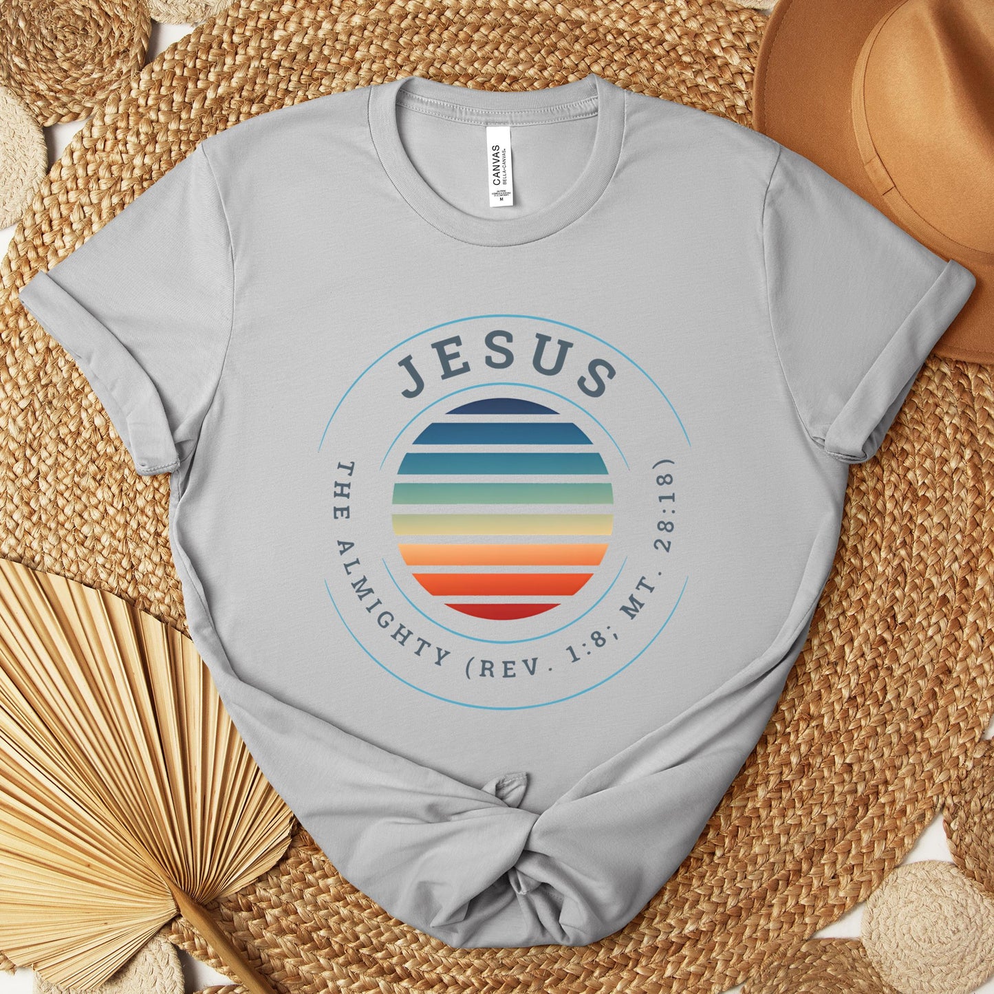 Jesus The Almighty REV 1.8 MT 28.18 Premium T-shirt