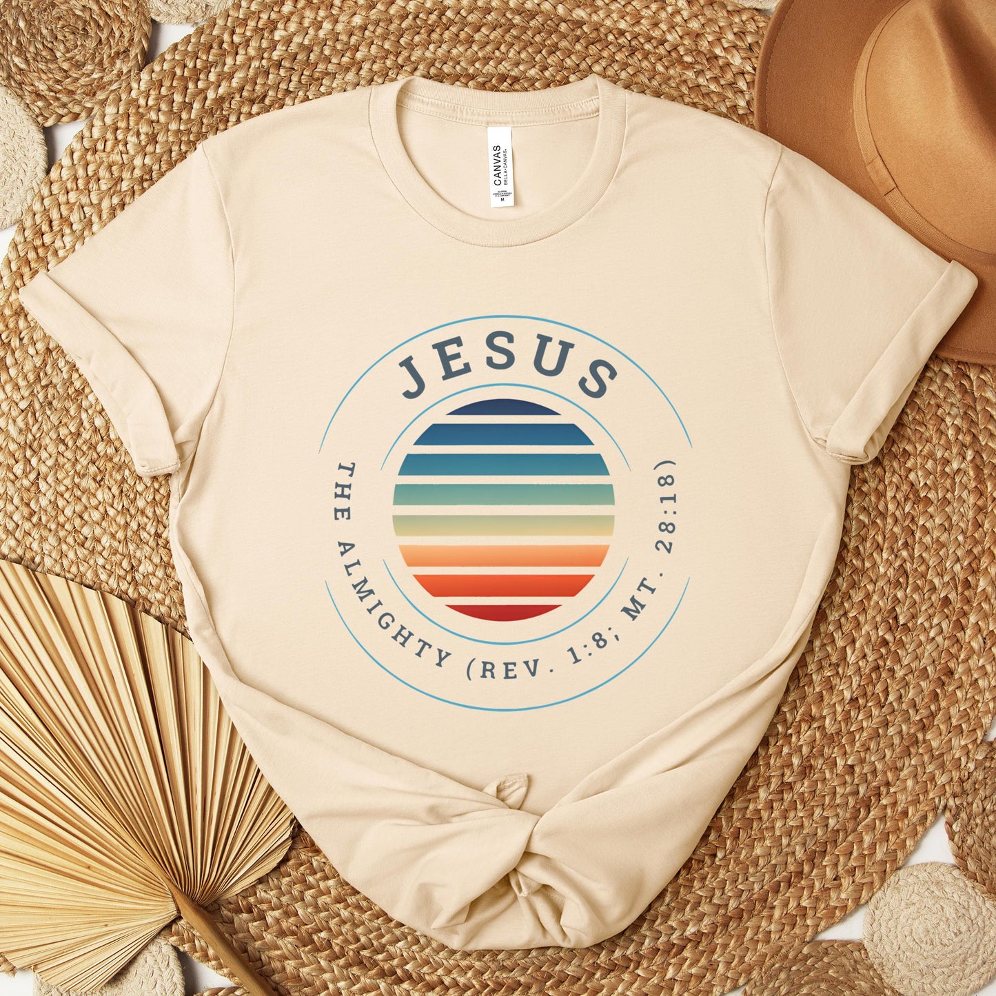 Jesus The Almighty REV 1.8 MT 28.18 Premium T-shirt