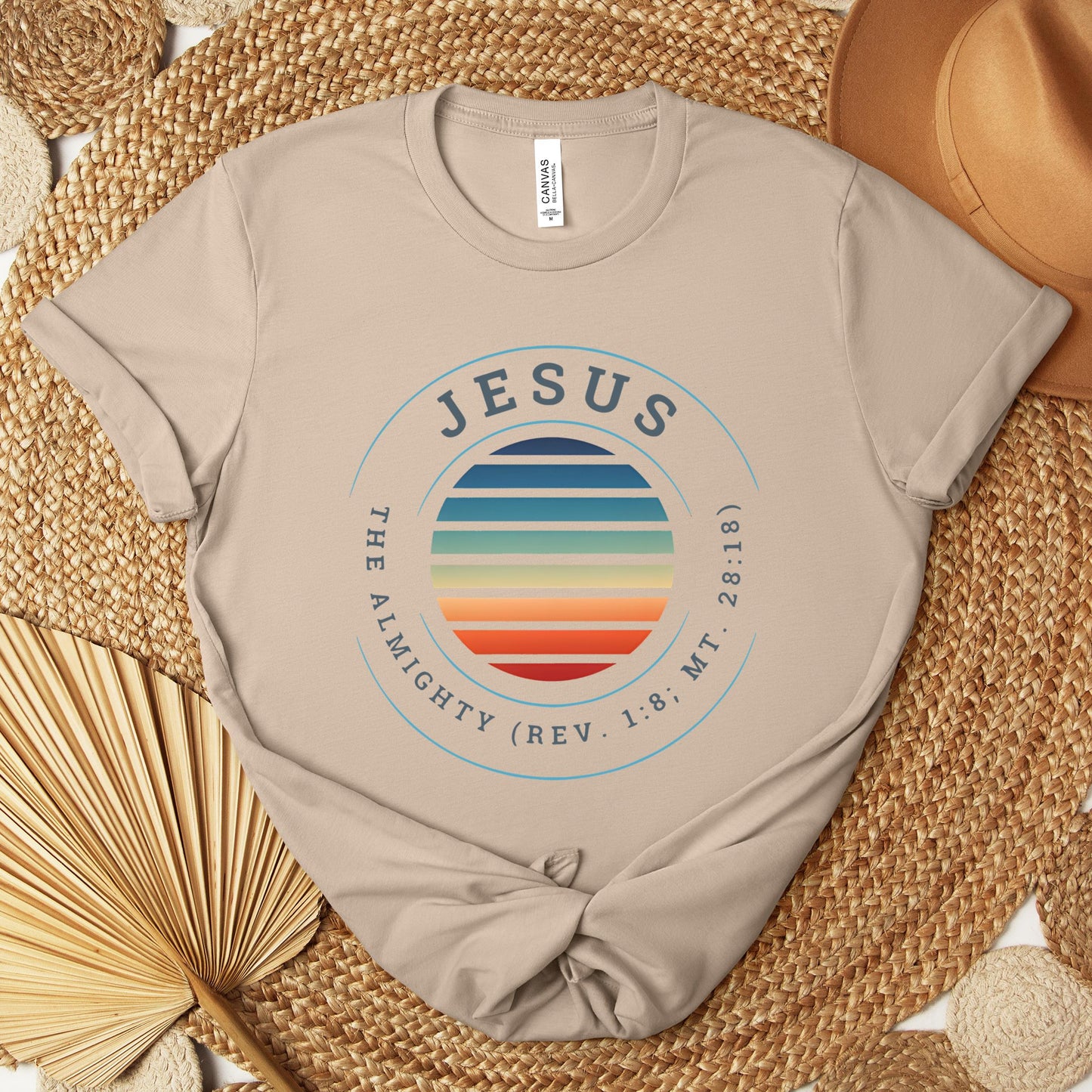 Jesus The Almighty REV 1.8 MT 28.18 Premium T-shirt