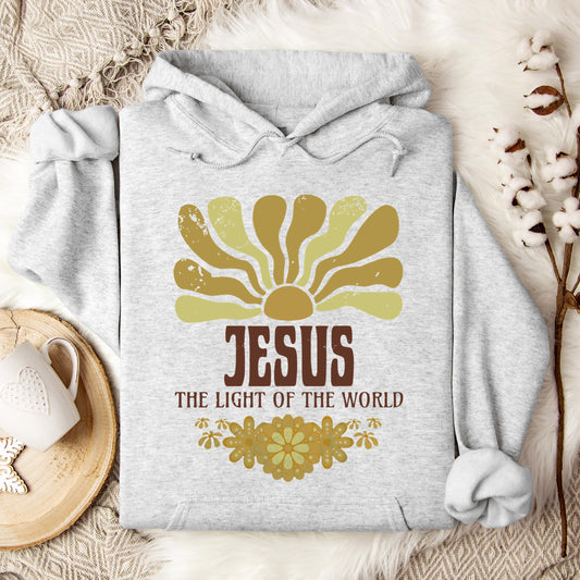 Jesus The Light Of The World Hoodie