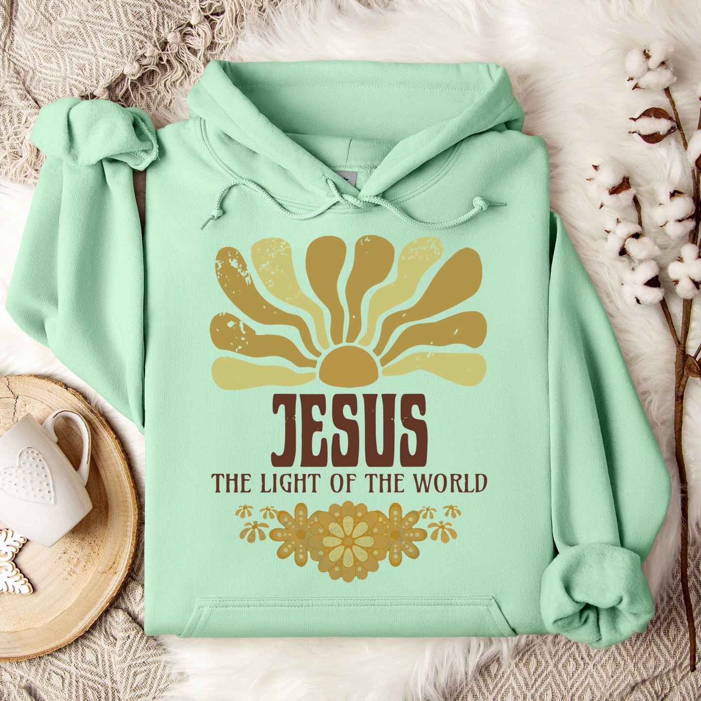 Jesus The Light Of The World Hoodie