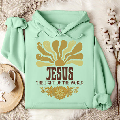 Jesus The Light Of The World Hoodie