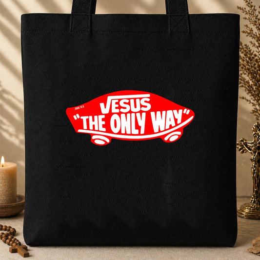 Jesus The Only Way John 14.6 Tote Bag