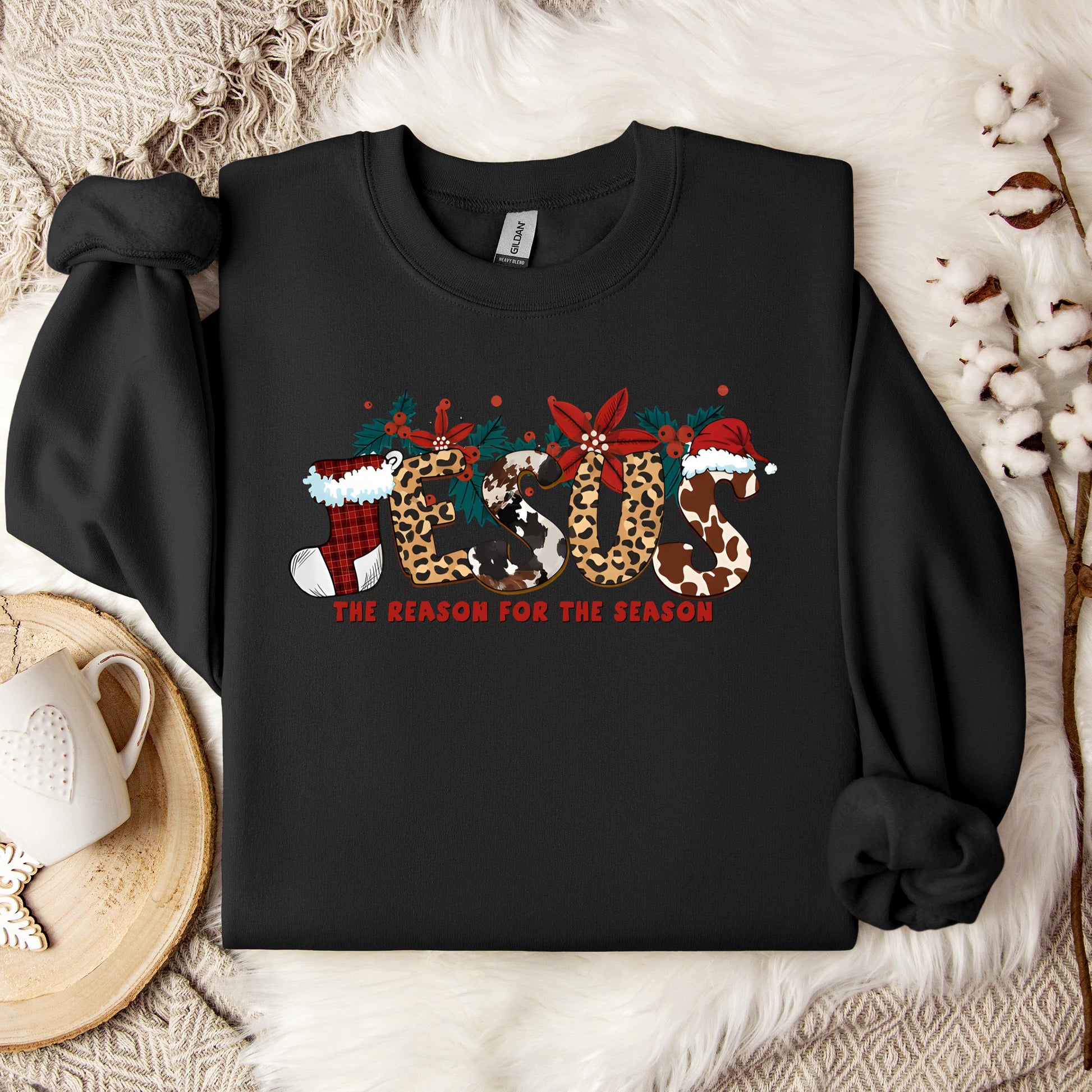 Jesus The Reason For The Season 01 Sweatshirt