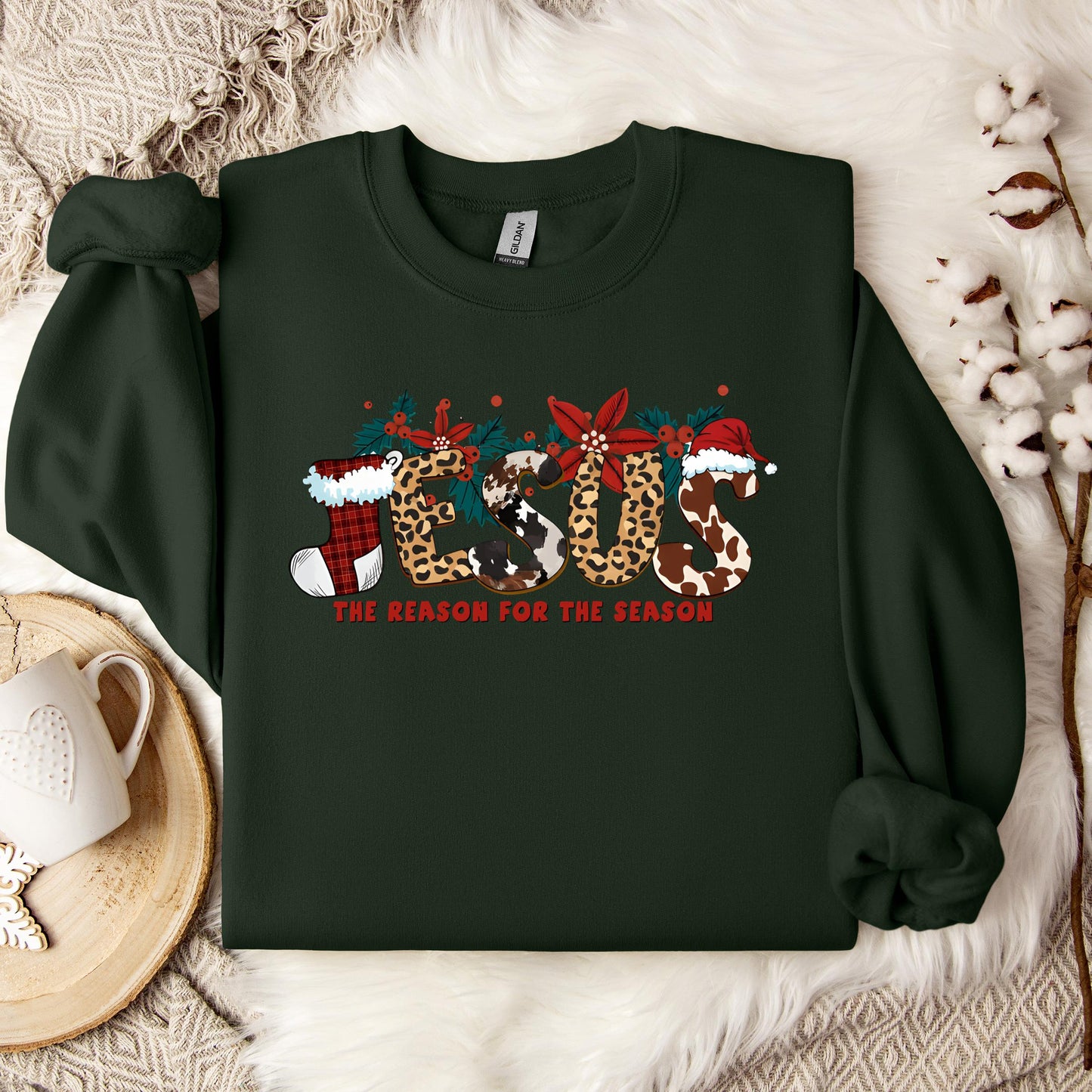 Jesus The Reason For The Season 01 Sweatshirt