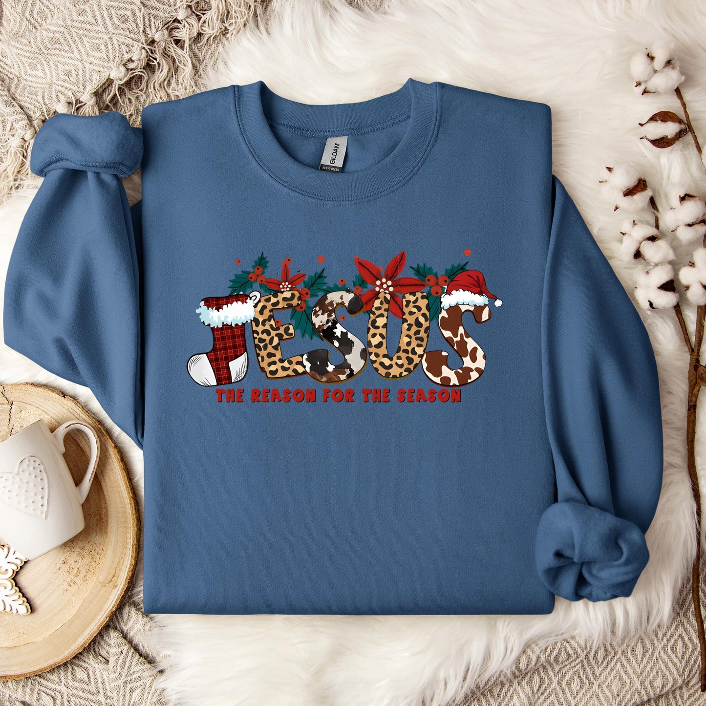 Jesus The Reason For The Season 01 Sweatshirt
