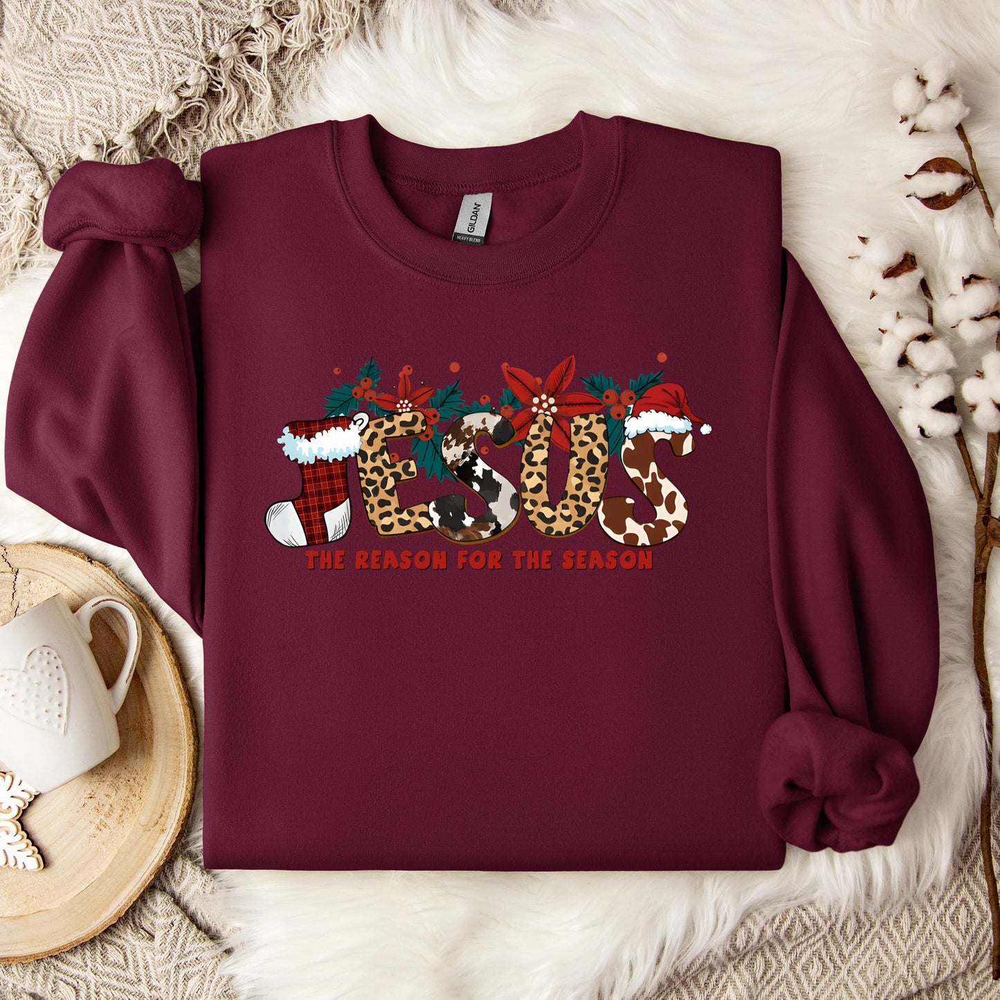 Jesus The Reason For The Season 01 Sweatshirt
